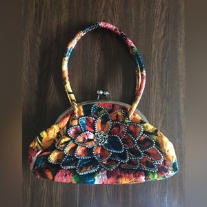 Gorgeous Bling Jeweled Multicolor Bag